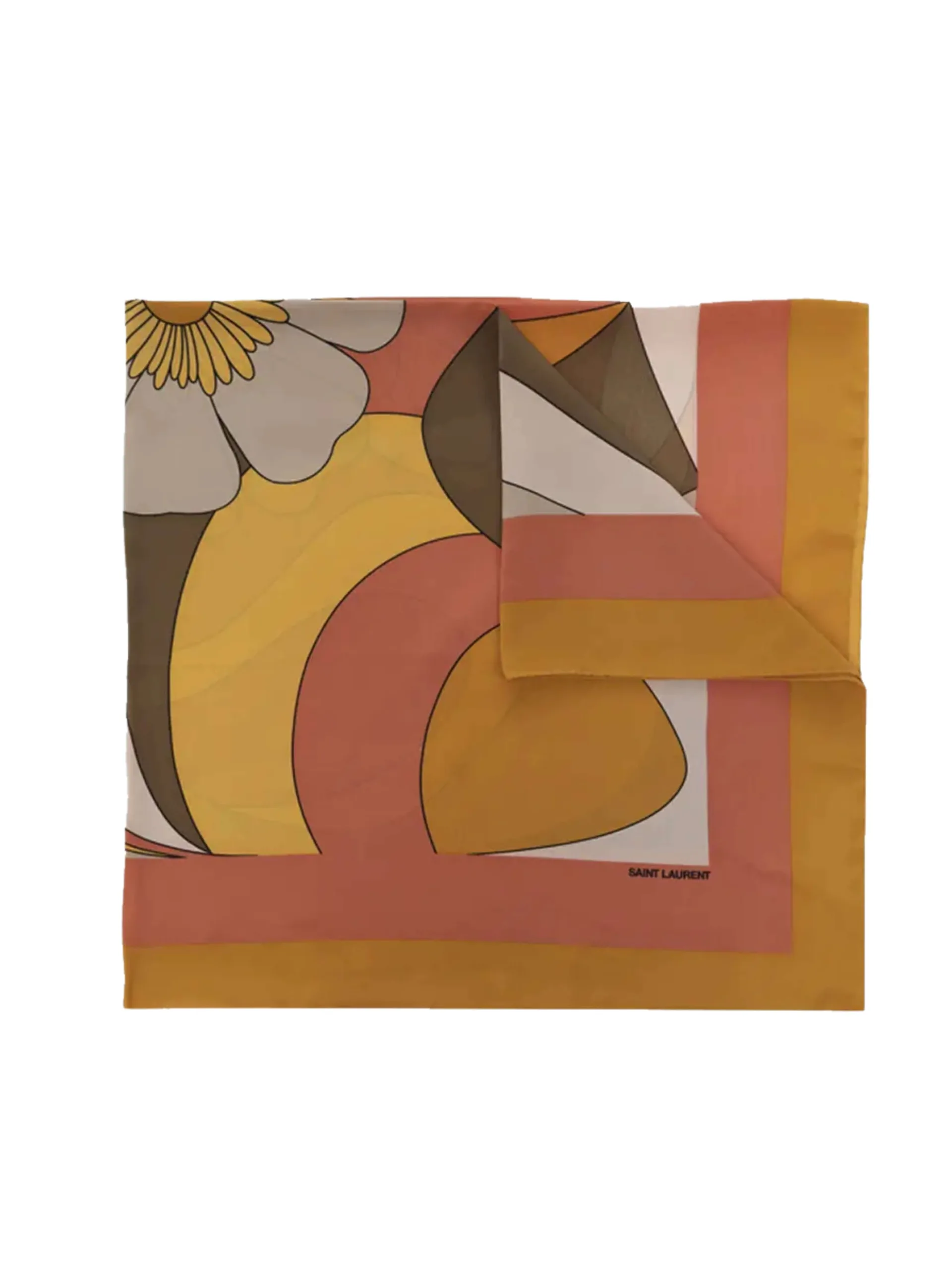 Multicolor Silk Scarf