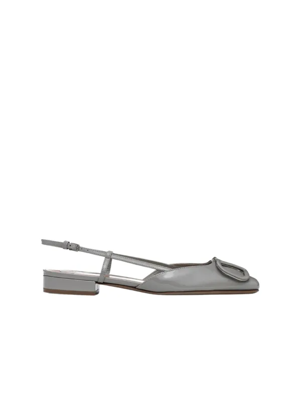 Mint Slingback Flats