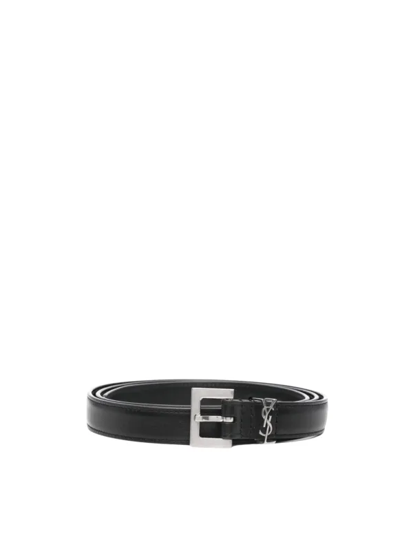 Black Leather Belt