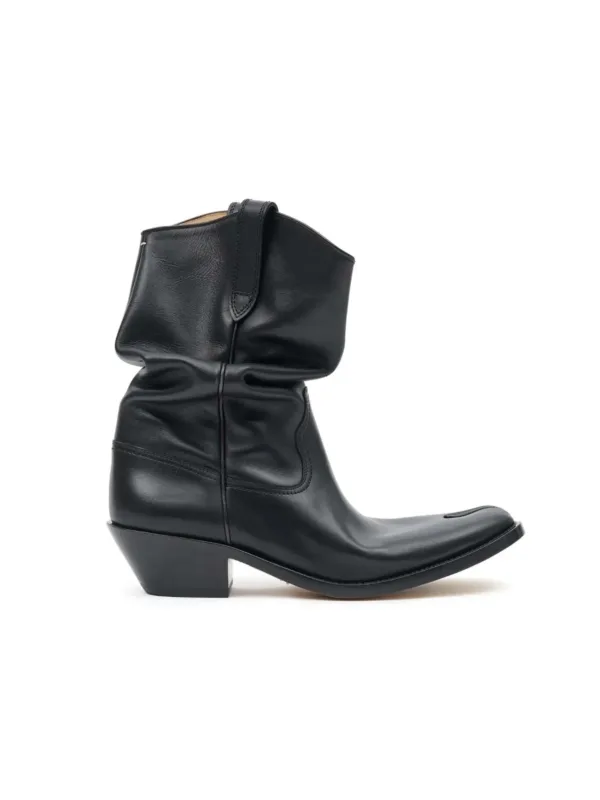 Tabi Western Boot Black