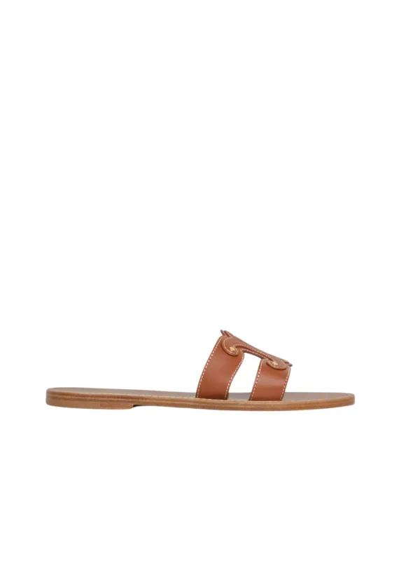 Brown Triomphe Mule