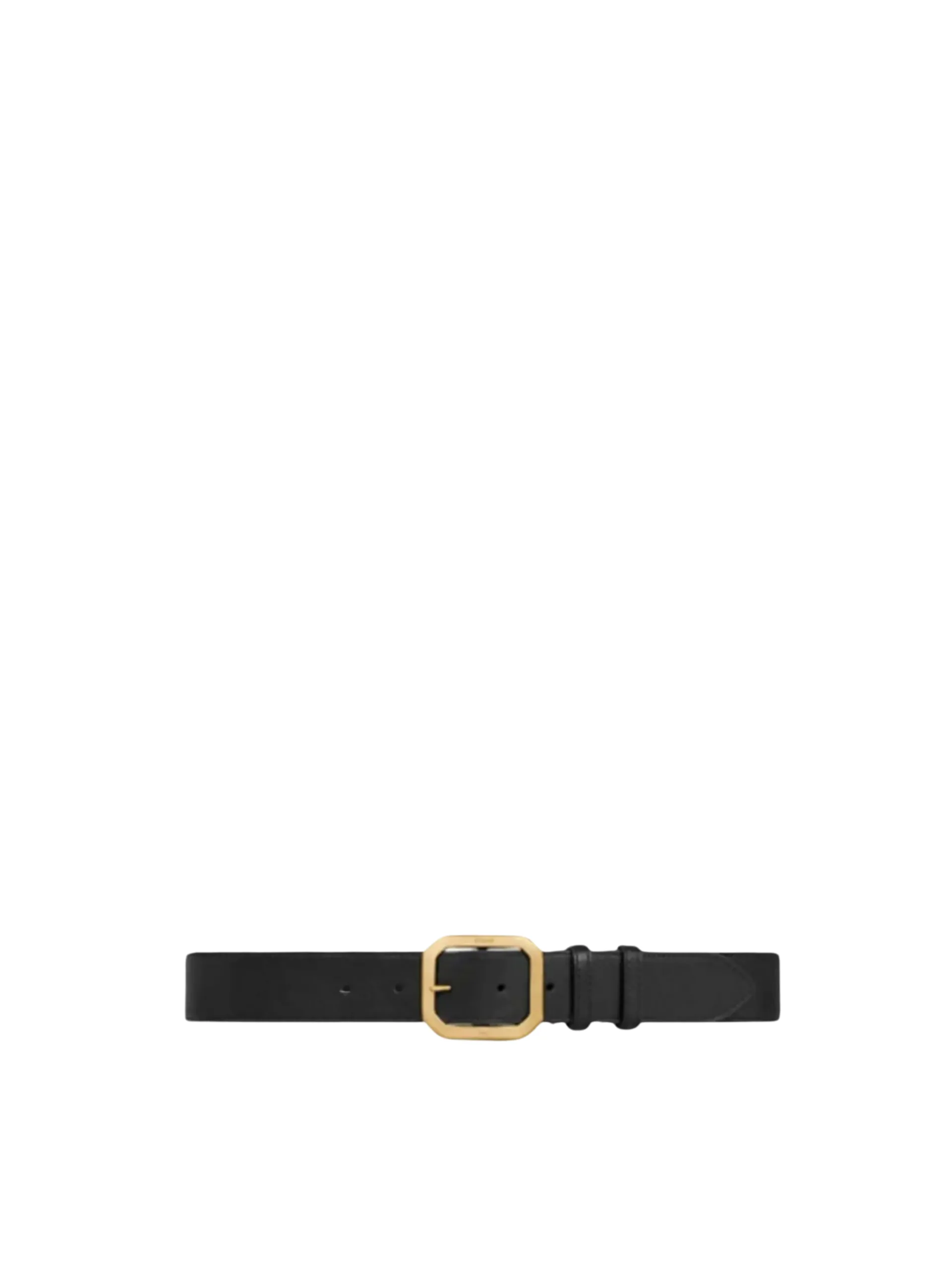 Gold Square Buckle Belt