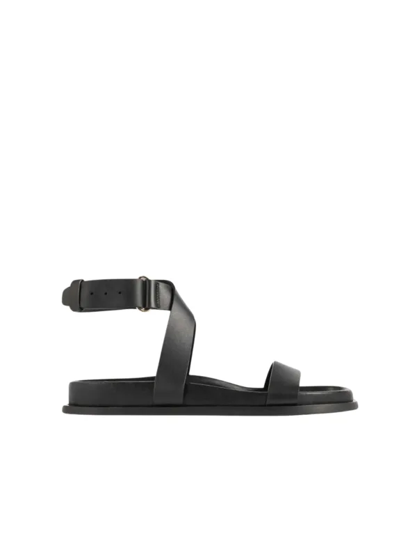 The Leather Chunky Sandal