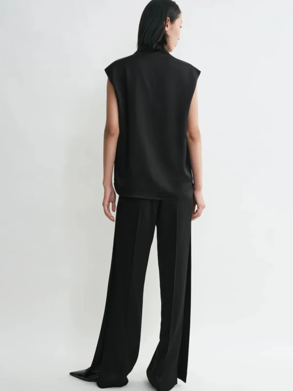 Sleeveless Funnel-neck Top - Image 3