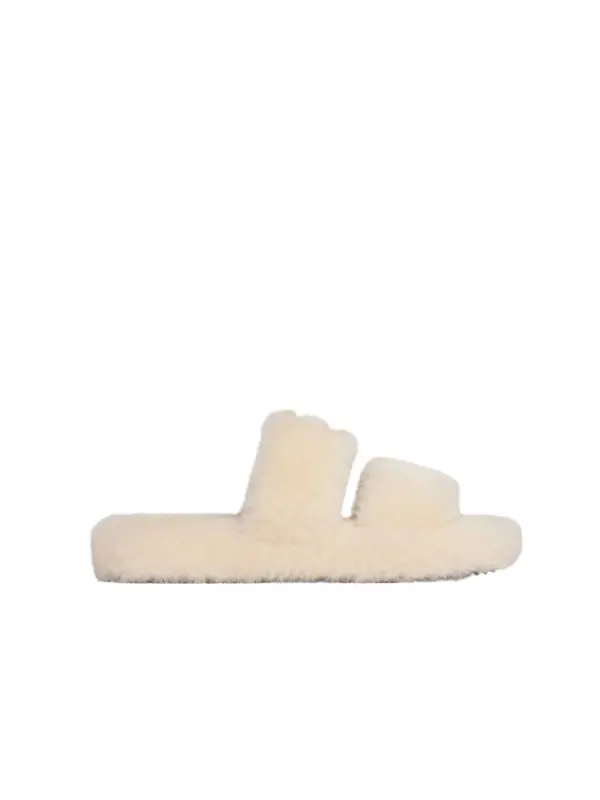 Fur Slides Triomphe