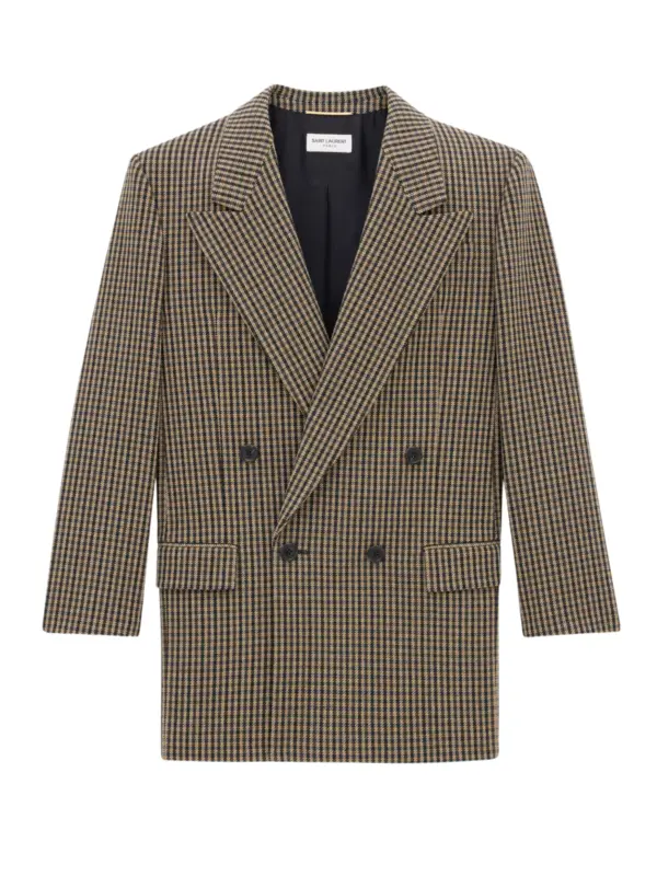 Vichy Wool Jacket