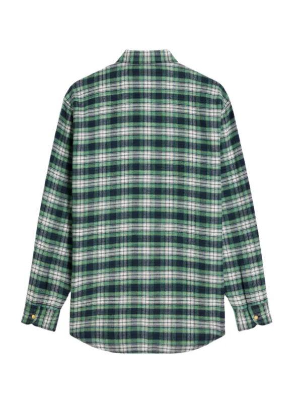 Checked Flannel Overshirt - Image 2