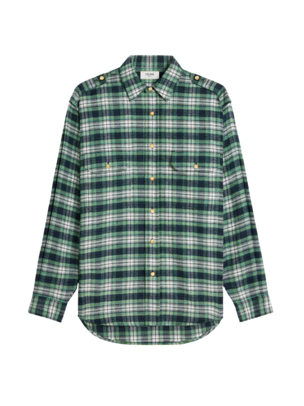 Checked Flannel Overshirt