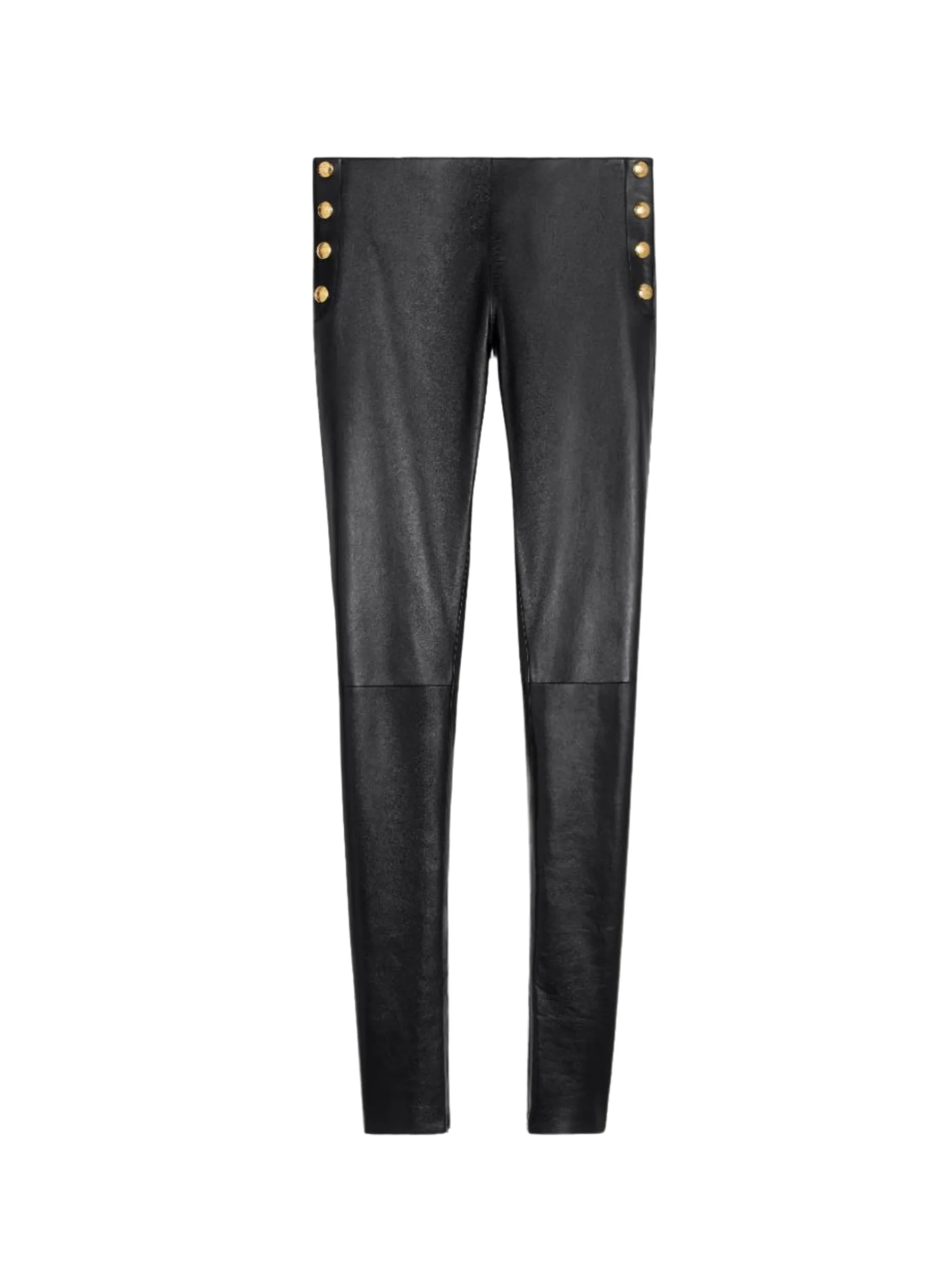 Skinny Jeans in Plongé Lambskin