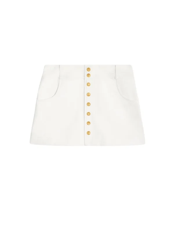 Trapeze Mini Skirt