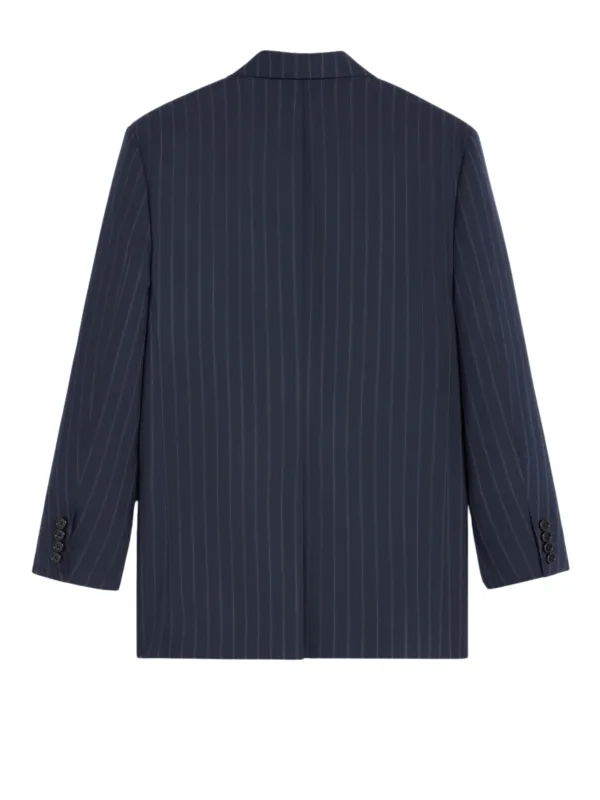 Striped Wool Blazer - Image 2