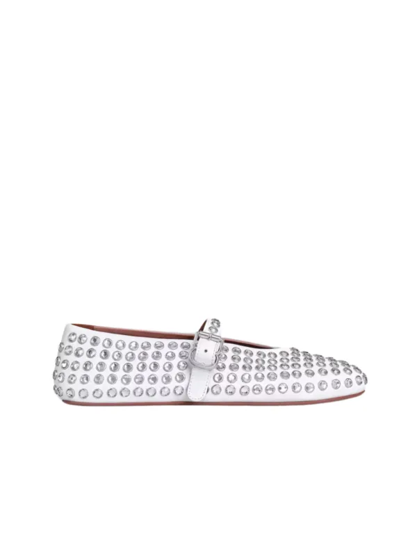 Blanc Casse Ballet Flats