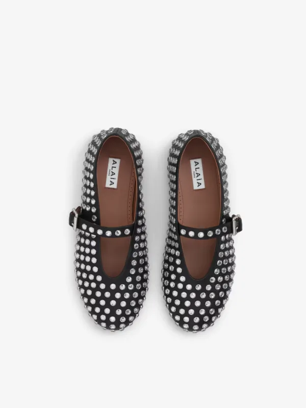 Noir Ballet Flats - Image 2