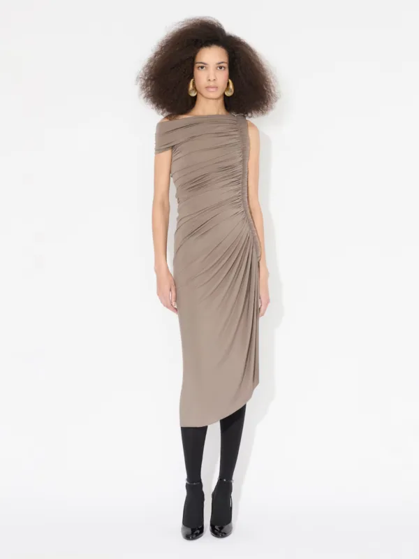 Asymmetric Pipe Dress - Image 2