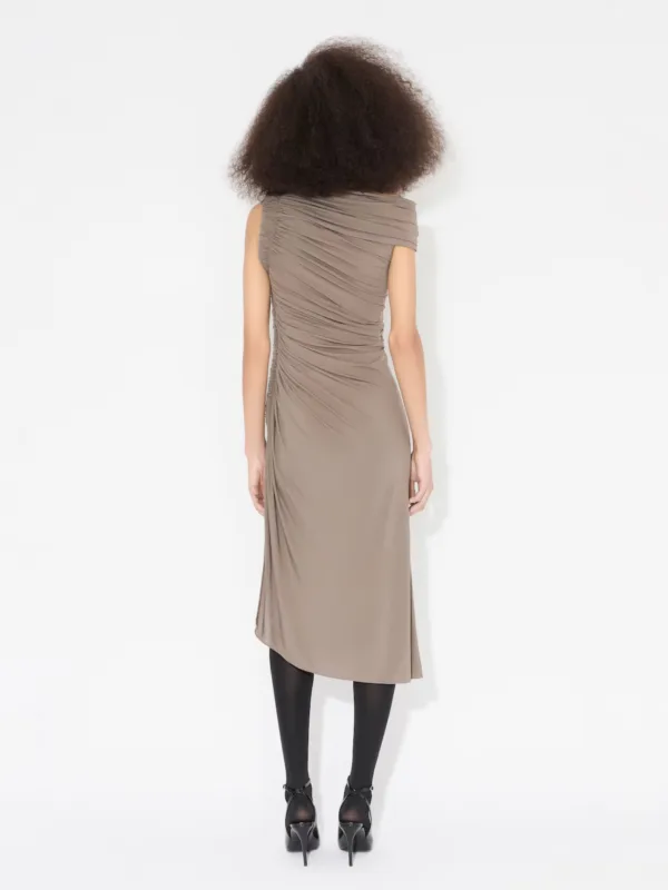 Asymmetric Pipe Dress - Image 3