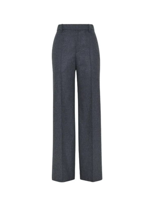 Wide-Cut Trousers