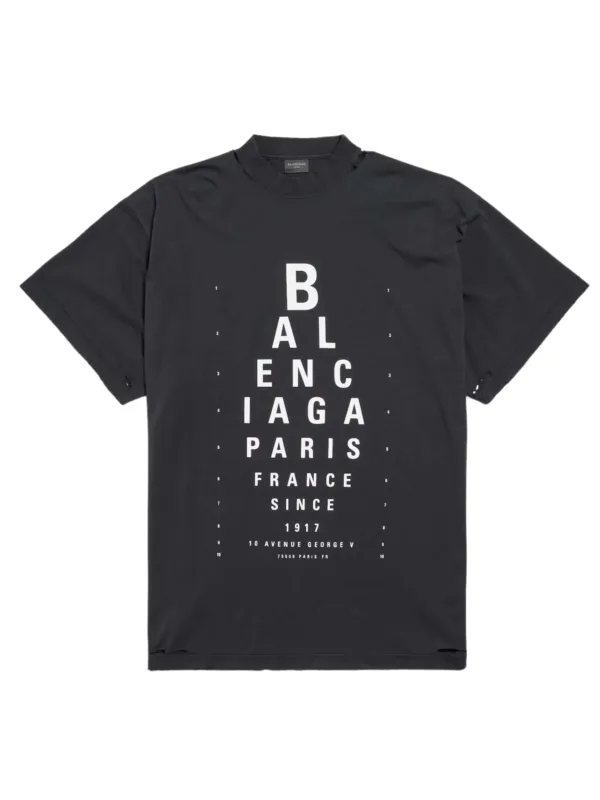 Oversized Optical T-Shirt