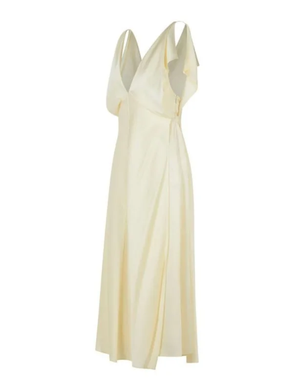 Maxi V-Neck Dress - Image 3