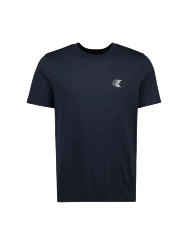 Navy Faded Logo T-Shirt