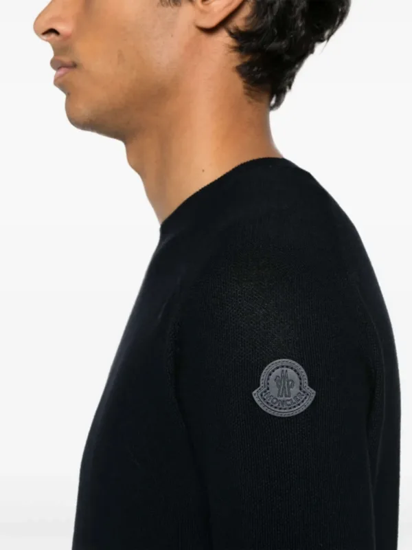 Logo Patch Sweater - Image 3