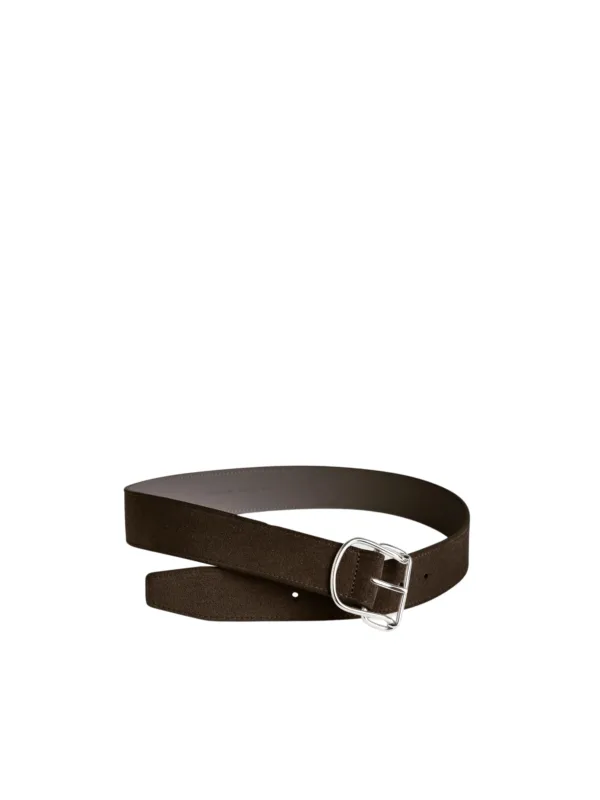 Swirl Suede Belt