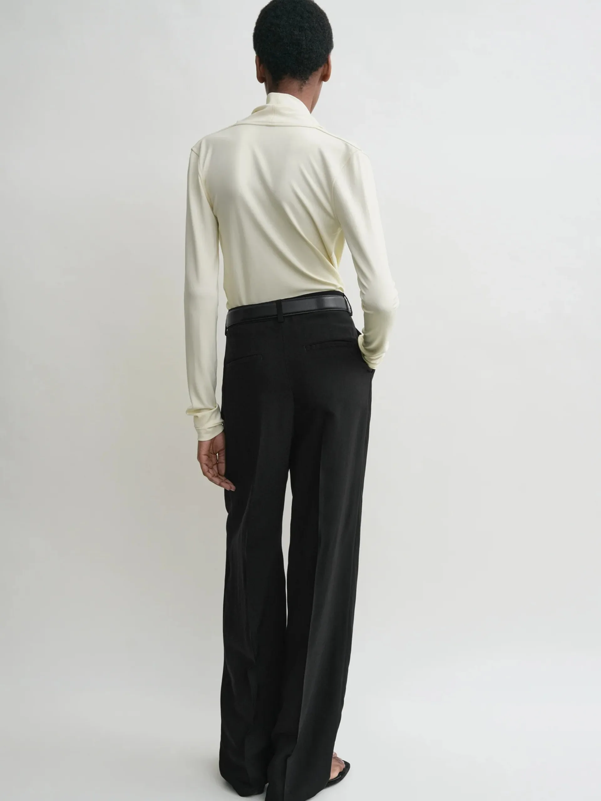 Overlapped Jersey Top - Image 3