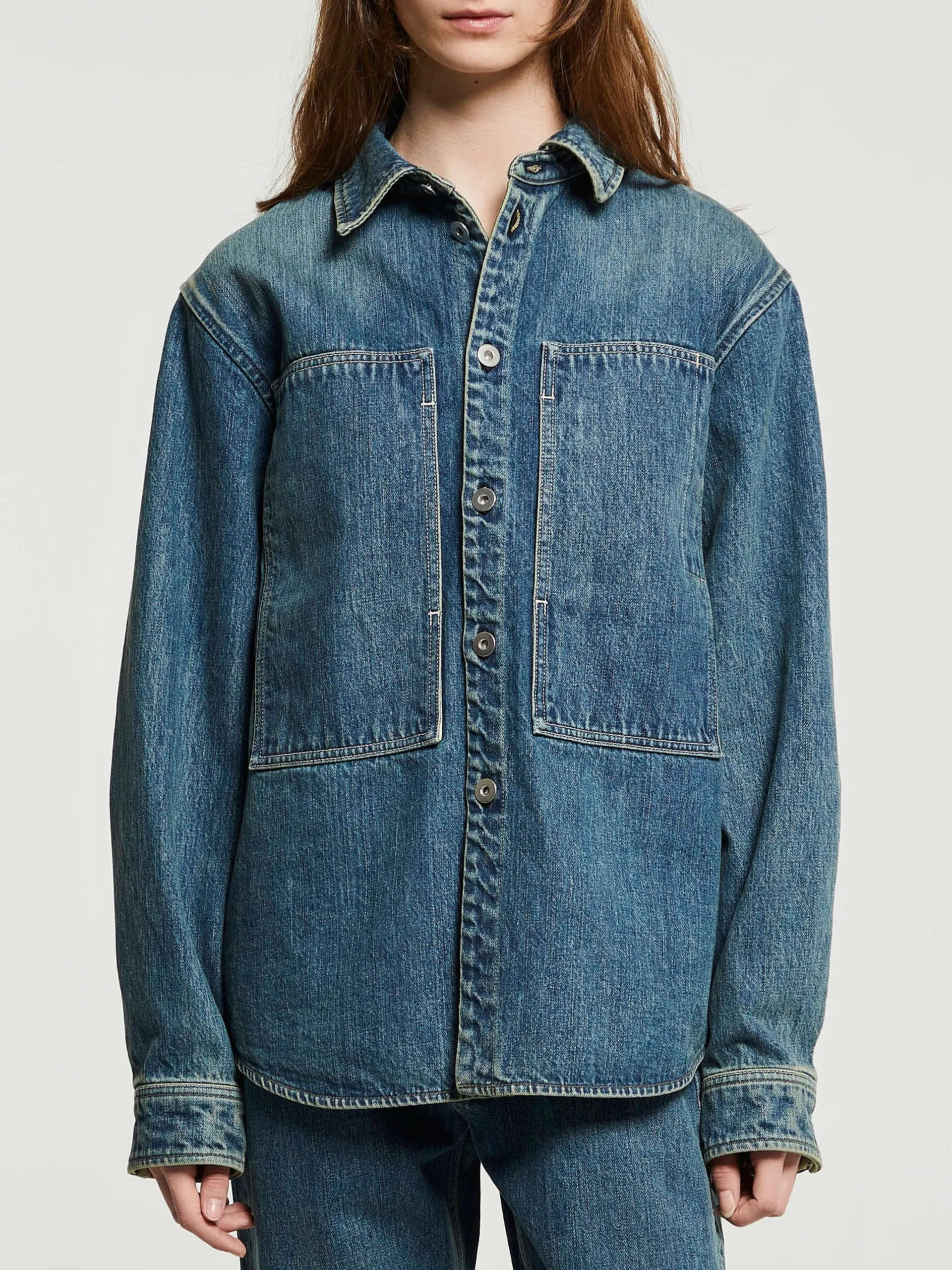 Denim Shirt Jacket - Image 3