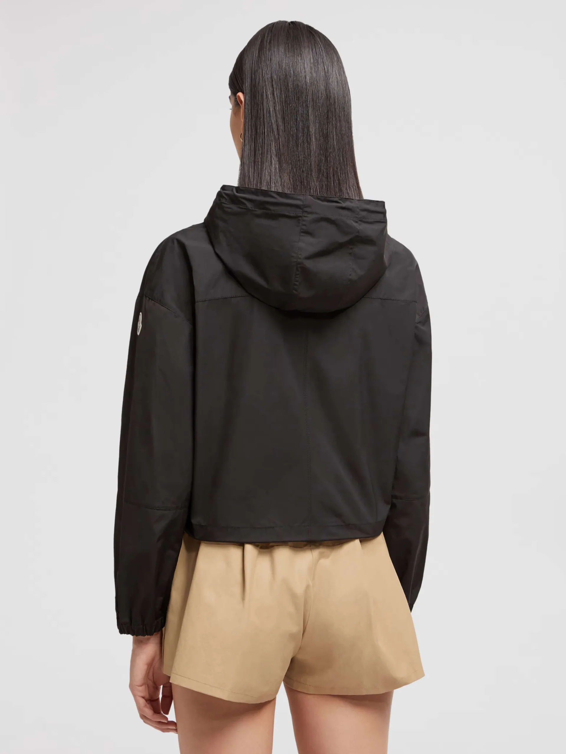 Black Sauvan Hooded Jacket - Image 3