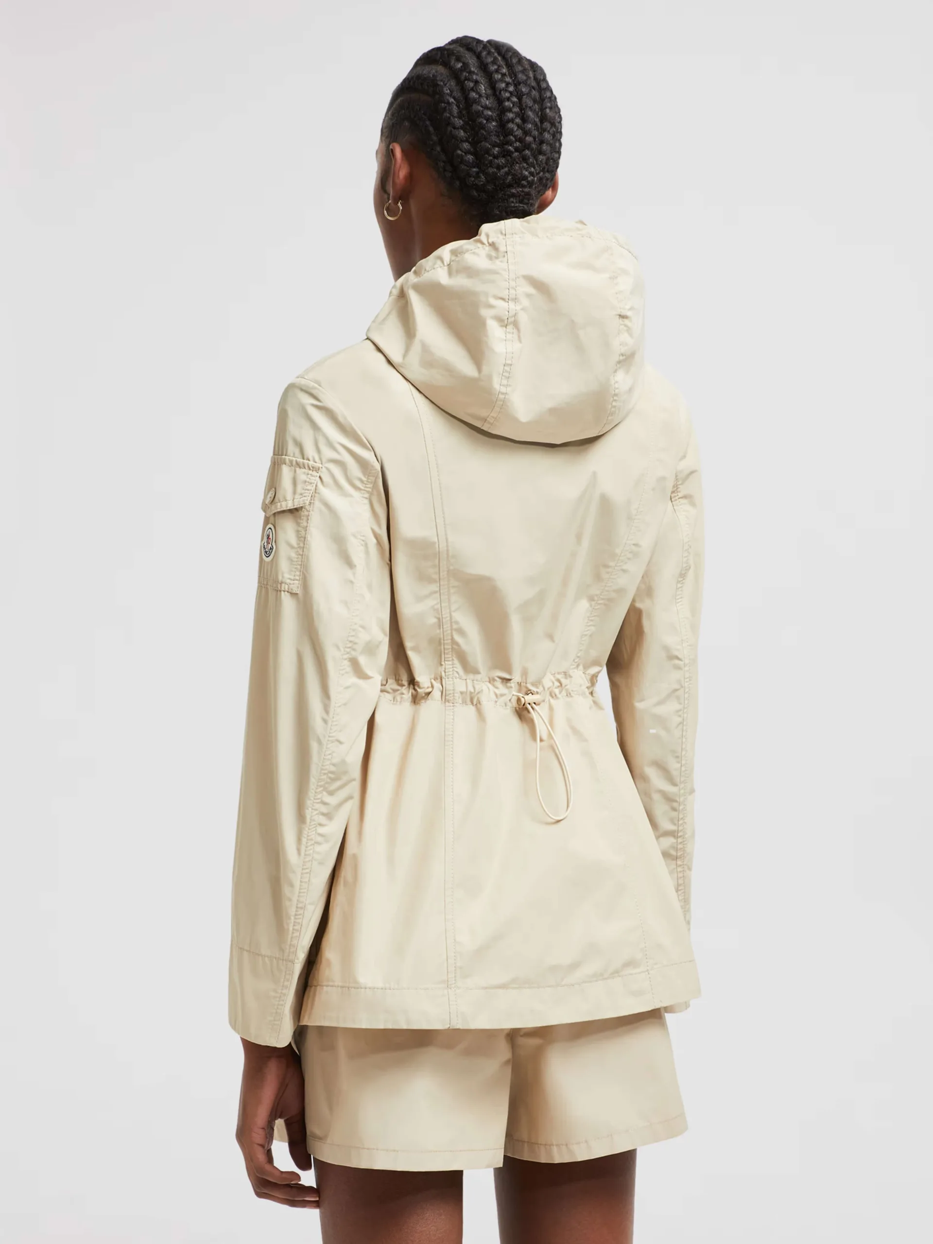 Beige Leandro Hooded Parka - Image 3