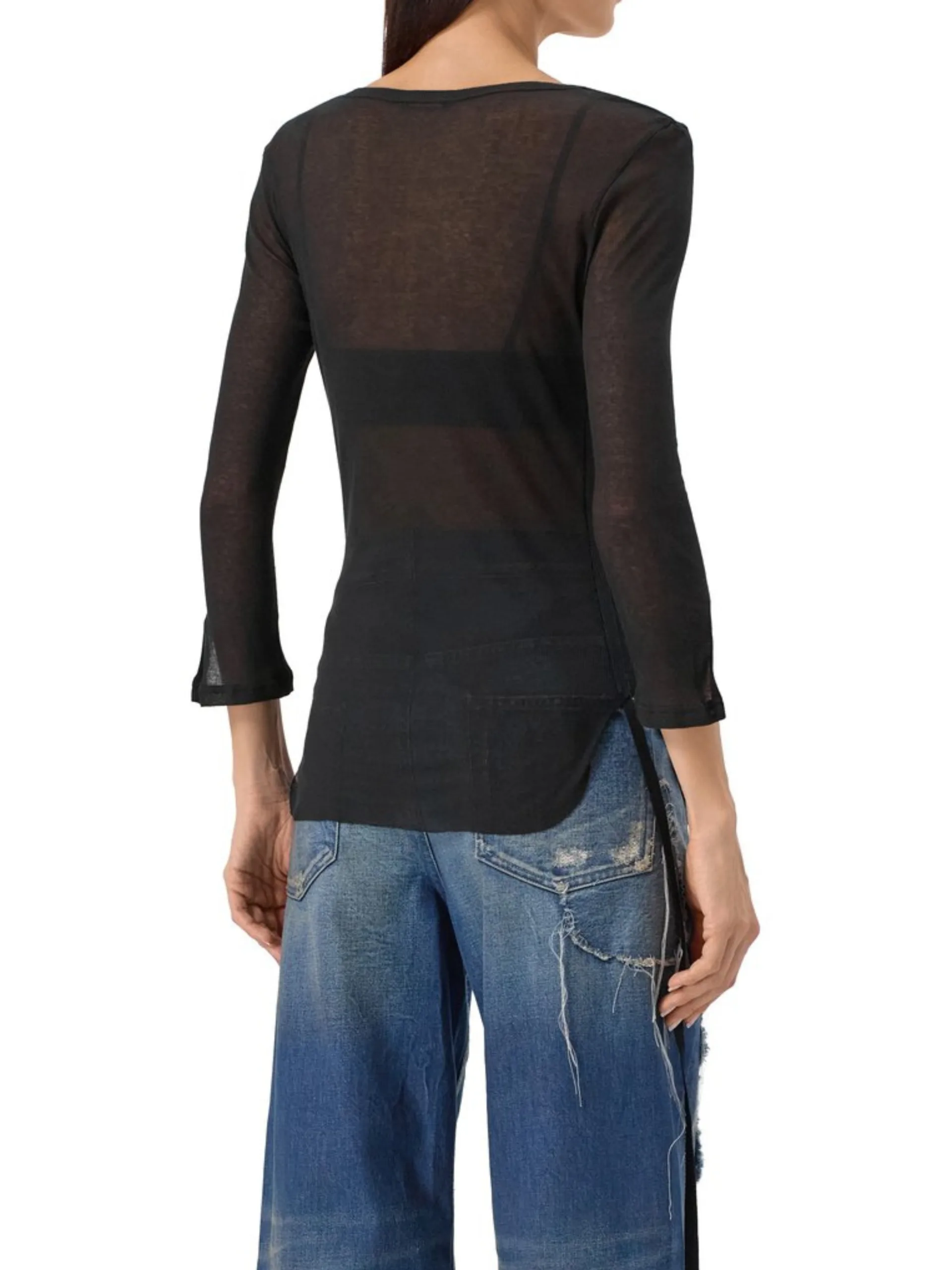 Black Cotton Long Sleeve - Image 3