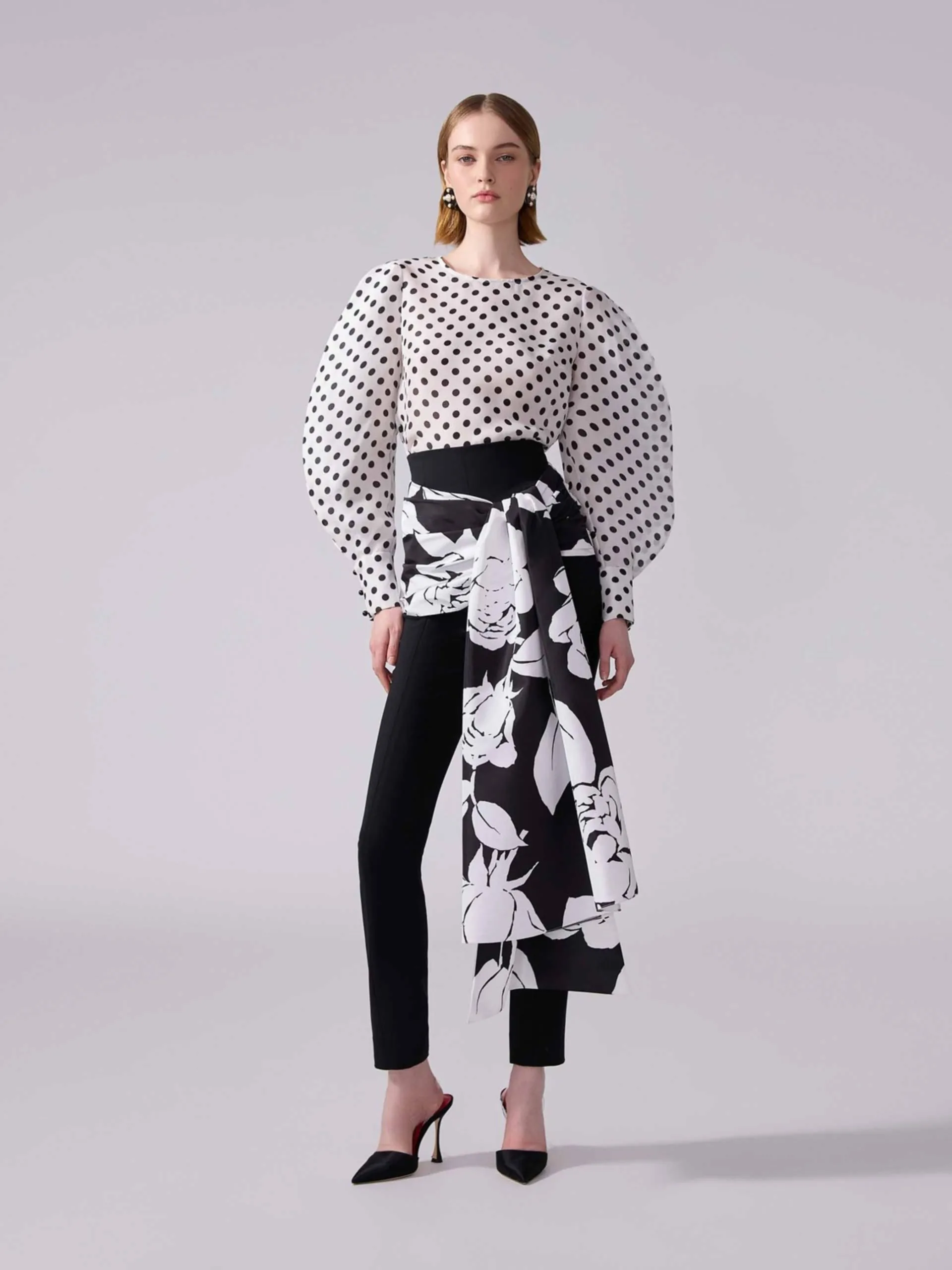 Polka Ballon Shirt - Image 3