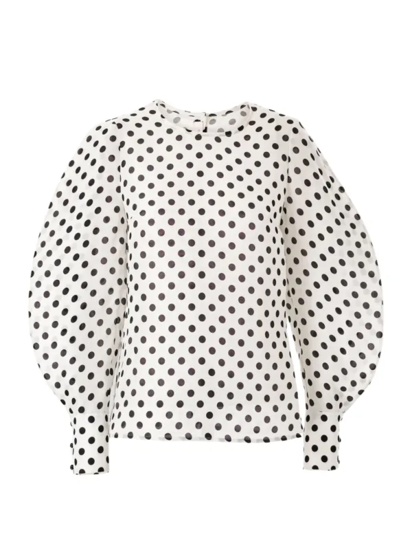 Polka Ballon Shirt