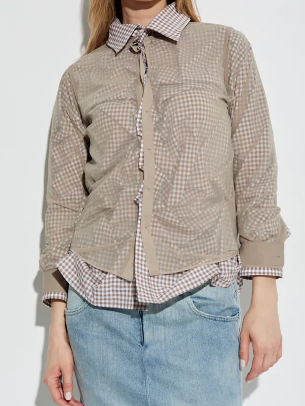 Checkered Blouse - Image 2