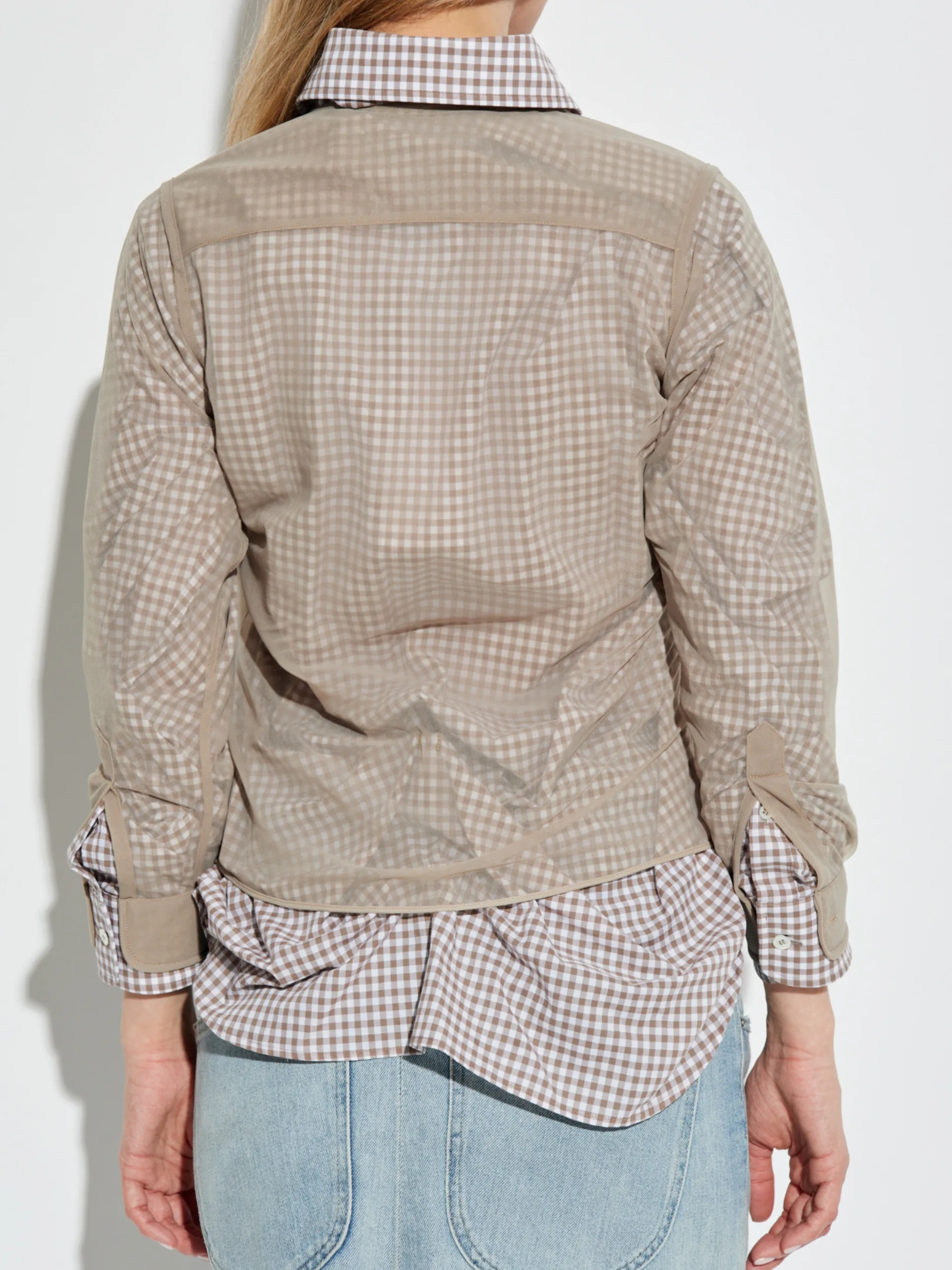 Checkered Blouse - Image 3