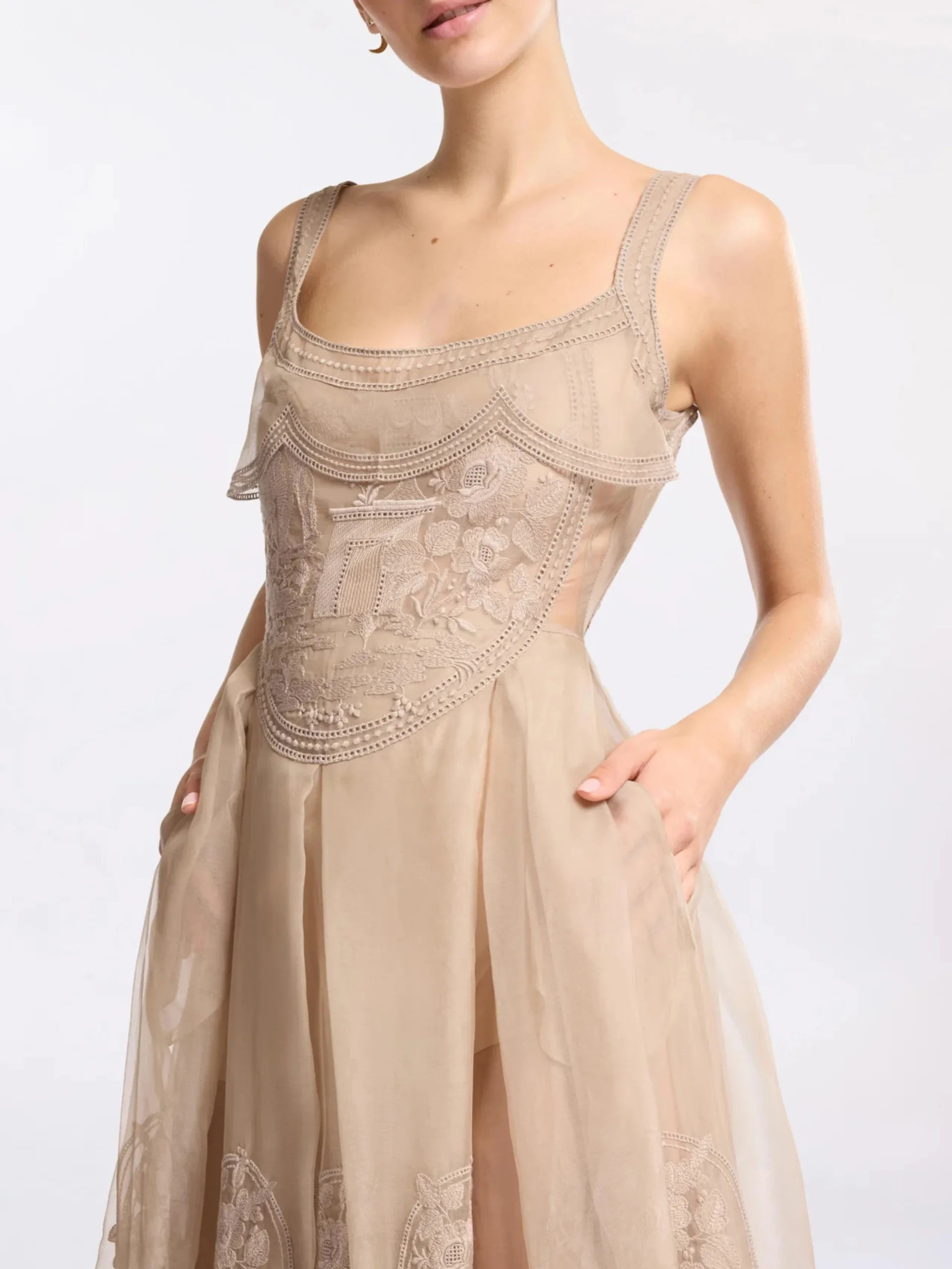 Embroidered Organza - Image 3