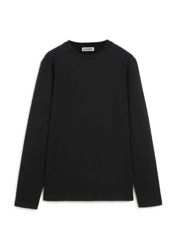 Cotton Crew-Neck Longsleeve