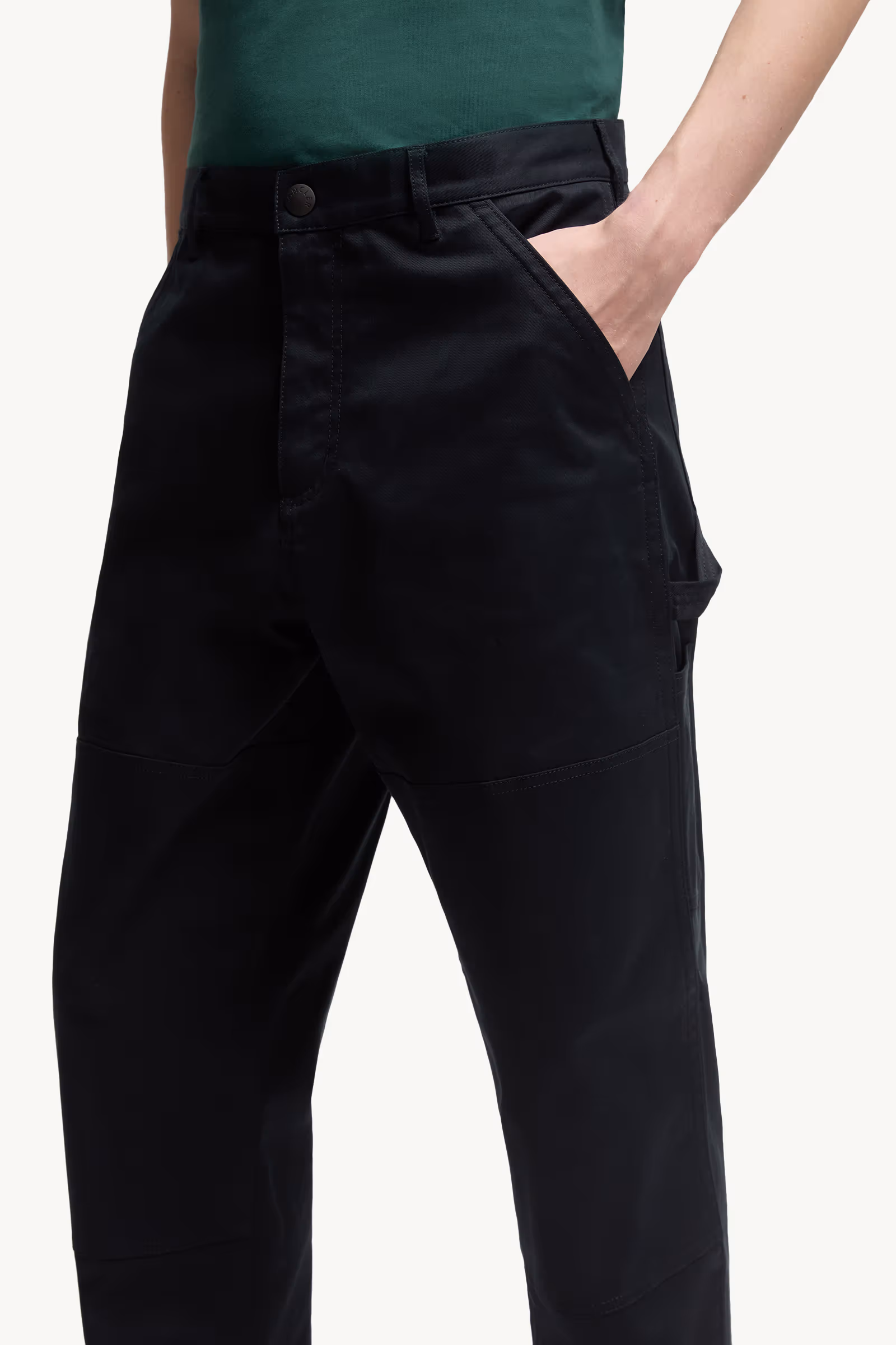 Cotton Gabardine Pants - Image 4