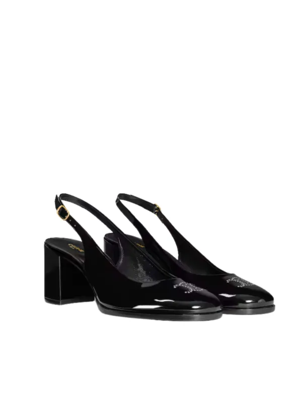 Slingback in Patent Calfskin - Image 2