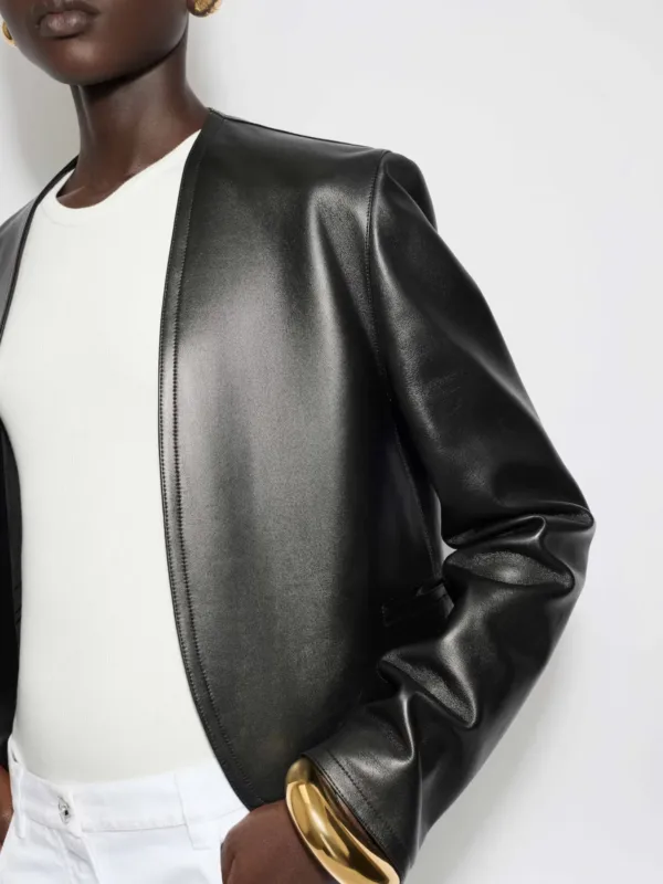 Leather Blazer - Image 4