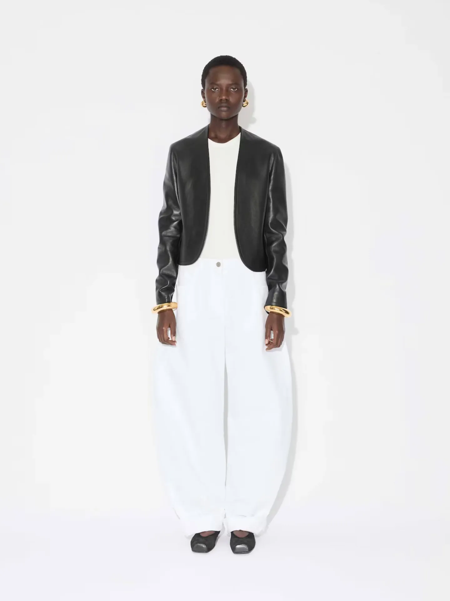 Low Waist Round Jeans - Image 3