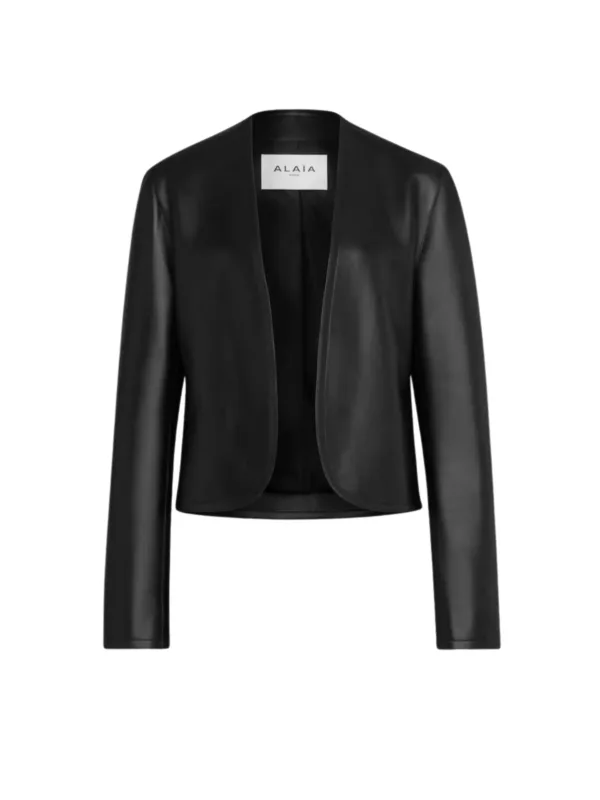 Leather Blazer