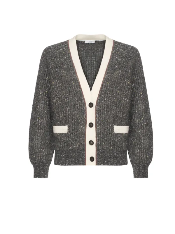 Speckled Knit Cardigan