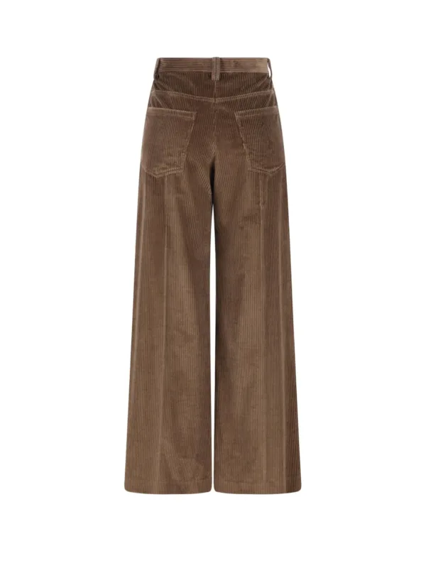 Corduroy Loose Trousers - Image 2