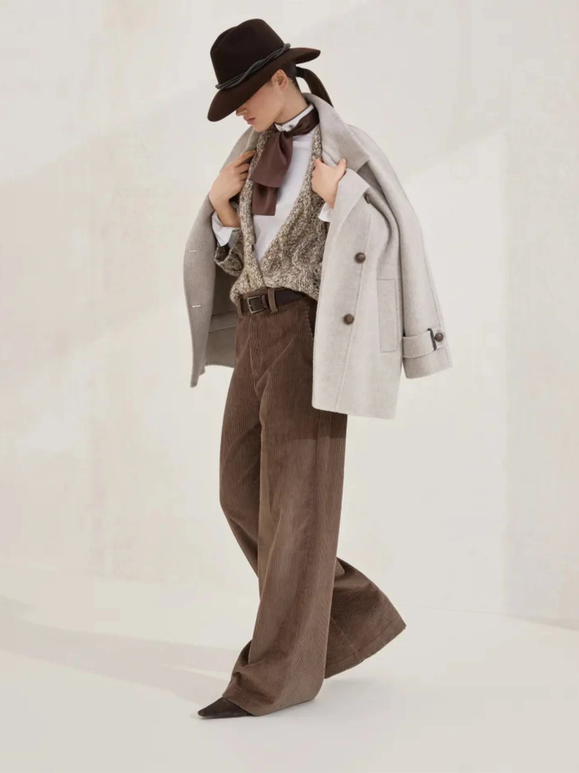 Corduroy Loose Trousers - Image 3