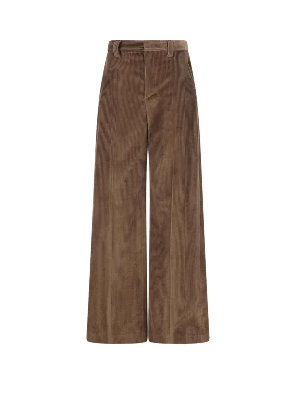 Corduroy Loose Trousers