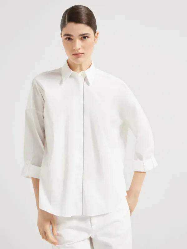 Shirt with Shiny Trim - Image 3