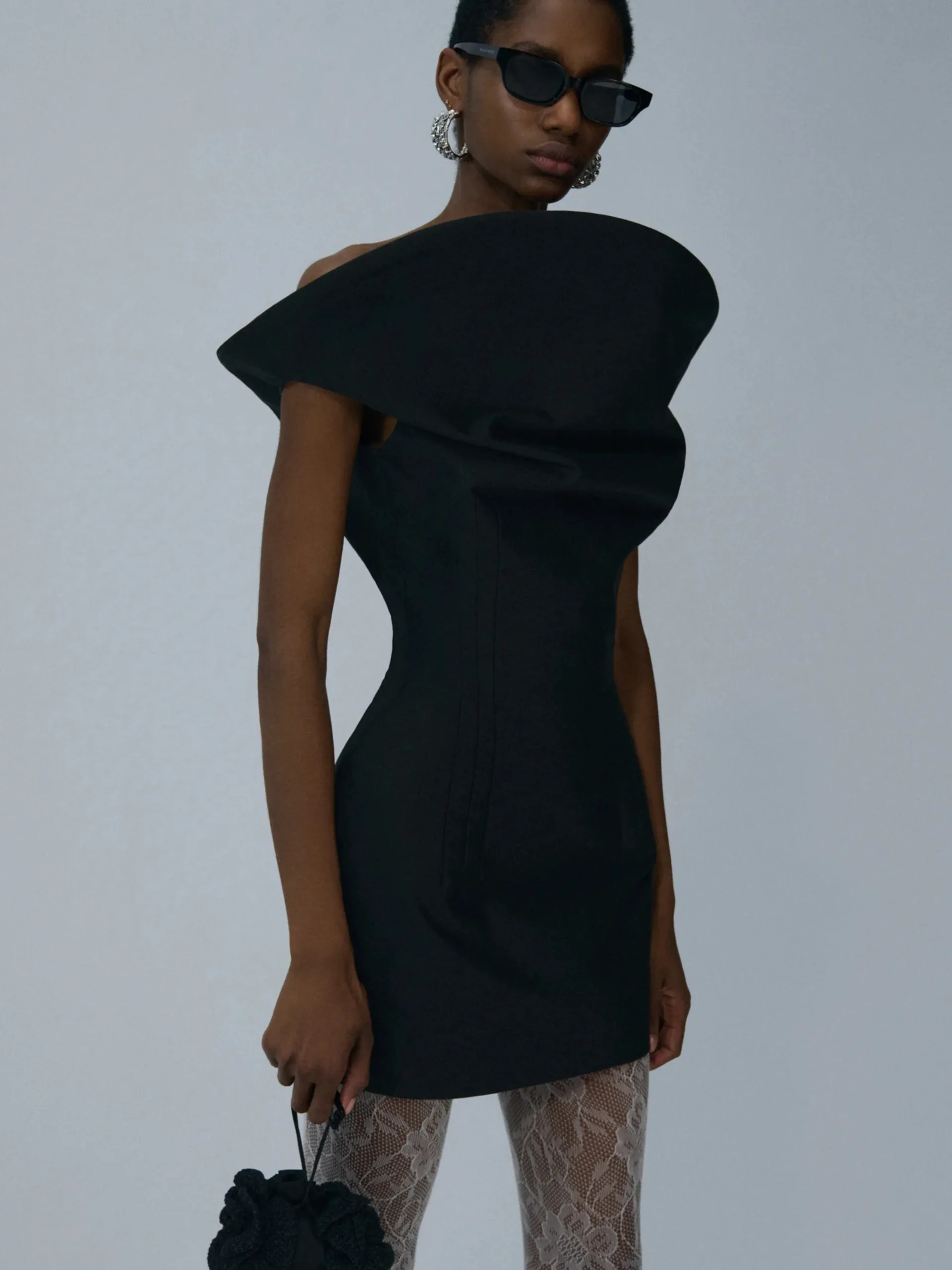 Sculpted Mini Dress - Image 3