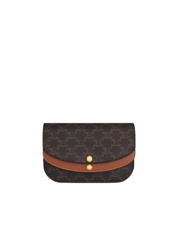 Duo Wallet On Strap Bag