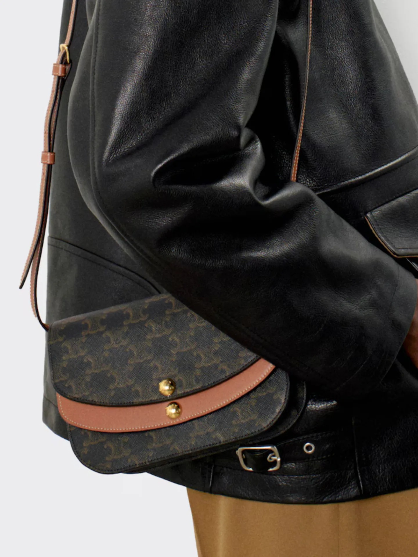 Duo Wallet On Strap Bag - Image 4