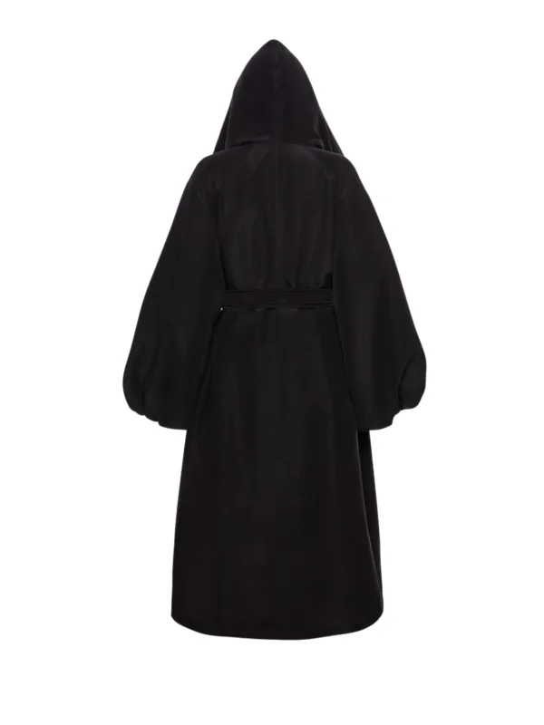 Faux Fur Hooded Coat - Image 2